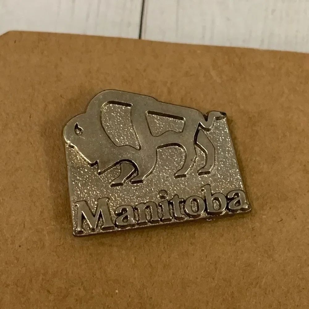 Manitoba Canada Buffalo Pin‎